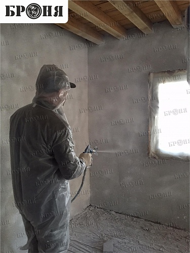 Теплоизоляция Броня при утеплении частного дома в г. Хабаровске (фото+видео)