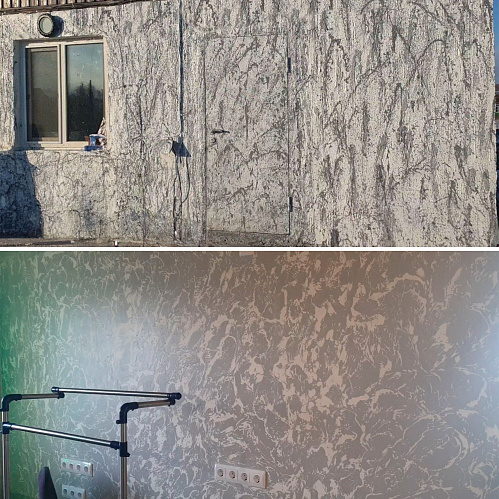 An unusual application of Bronya Facade for thermal insulation of a country cottage inside and outside, with an original stylistic solution. “Know-how” from one of our customers. Blagoveshchensk, Amur region (photos and videos with dealer comments)